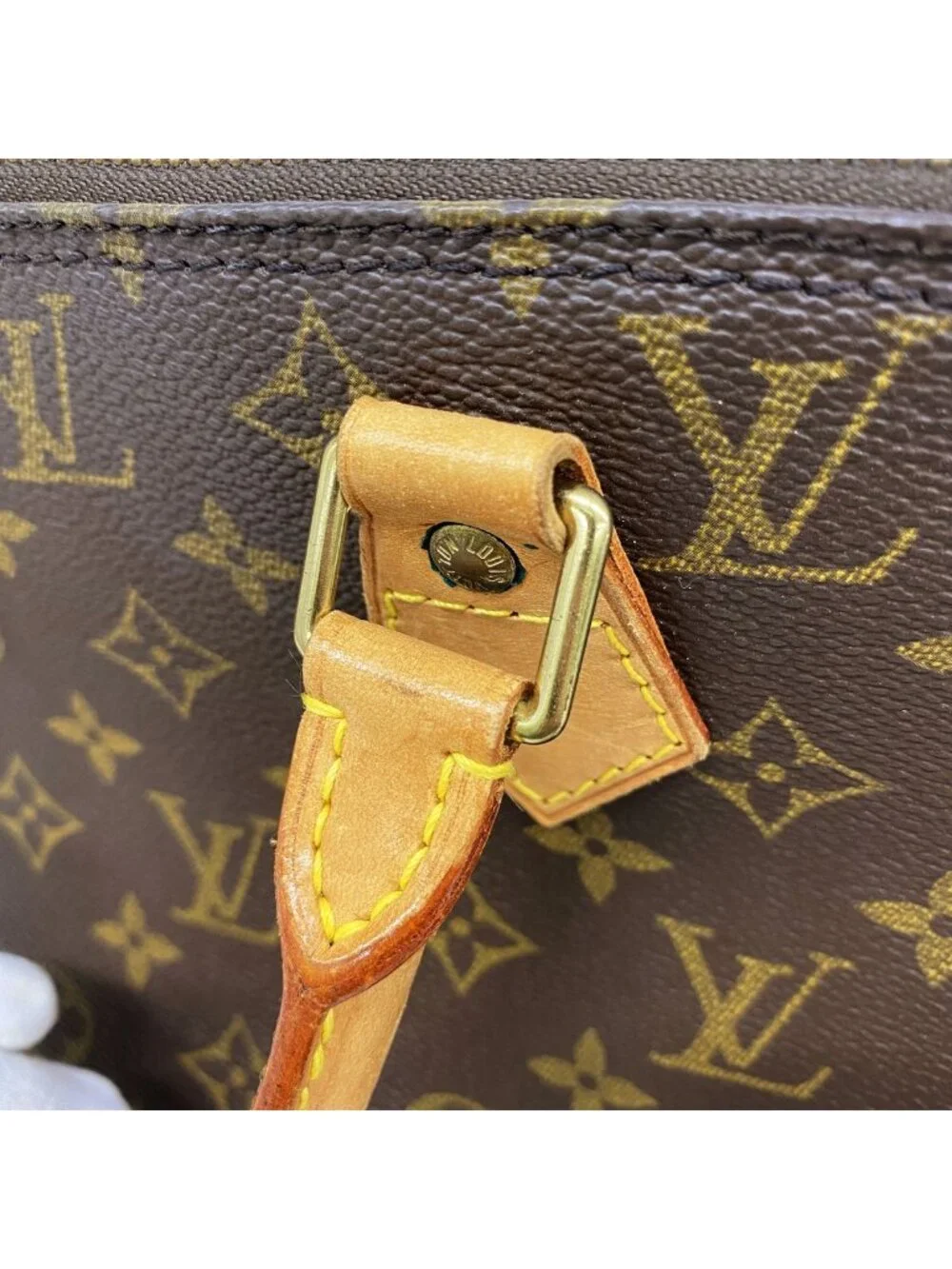 Louis Vuitton Handbag Monogram Alma Brown 2-Way Bag